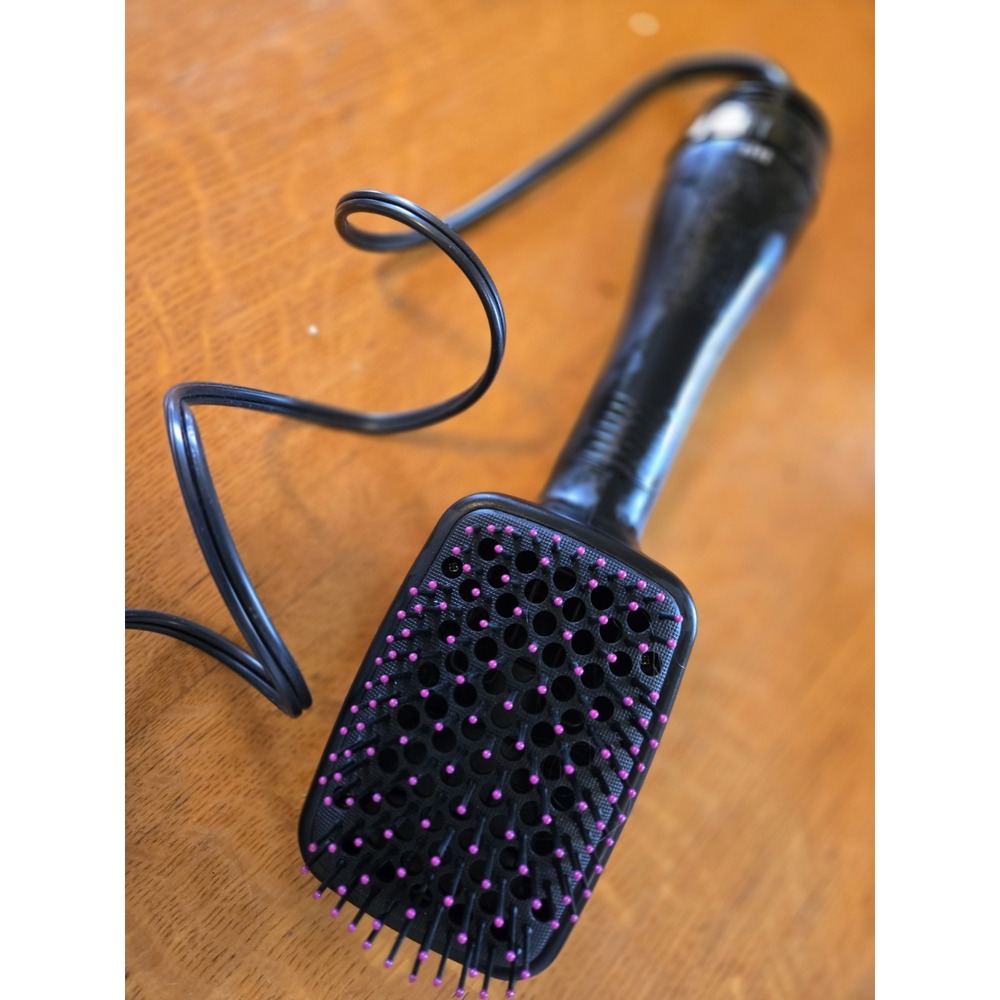 Revlon Pro Collection Salon One Step Hair Dryer & Volumizer Brush Black/Pink